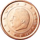 5 евроцентов Бельгия 1 серия