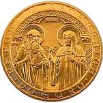 50 евро Австрия 2002 г. Монашество и мир