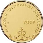 100 евро Финляндия 2009 год 200 лет автономии Финляндии