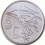 0,25 евро Франция 2002 год Чемпионат мира по футболу - 2002 - "Франция, вперед!"
