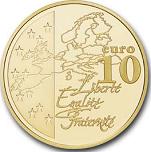 10 евро Франция 2003 год Прощай, Франк