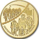 20 евро Франция 2003 год 100 лет Тур де Франс: Спринт