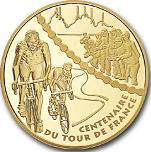20 евро Франция 2003 год 100 лет Тур де Франс: Горные этапы