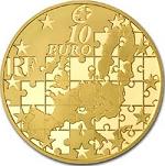 10 евро Франция 2004 год Европа-2004