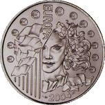 1 1/2 евро Франция 2004 год Европа-2004