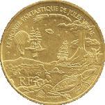 0.25 евро Франция 2005 год Фантастический мир Жюля Верна