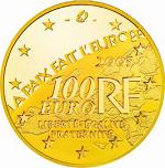 100 евро Франция 2005 год 60 лет мира и свободы в Европе