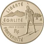 10 евро Франция 2005 год Биатлон