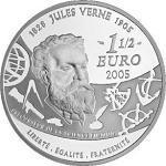1,5 евро Франция 2005 год Вокруг света за 80 дней