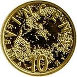 10 евро Нидерланды 2003 год 150 лет со дня рождения Винсента ван Гога