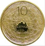 10 евро Голландия 2006 год 400 лет открытия Австралии