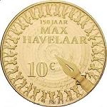 10 евро Голландия 2010 год 150 лет роману «Макс Хавелаар»