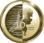 10 евро Голландия 2010 год Нидерланды - Водная страна