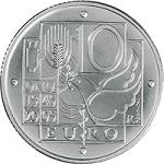 10 евро Италия 2005 год 60 лет Организации объединенных наций