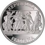 10 евро Италия 2006 год 500 лет со дня смерти Андреа Мантенья