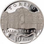 10 евро Италия 2011 год Турин