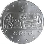 5 евро Италия 2003 год Европа работает