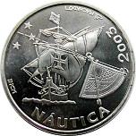 10 евро Португалия 2003 год Иберо-Американская серия: Традиции навигации