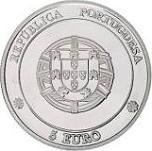 5 евро Португалия 2005 год Исторический центр Ангра-ду-Эроижму