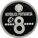 8 евро Португалия 2007 год Изобретатель Бартоломеу Лоренсу де Гусман