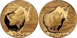 ЮАР, 100 рэндов, «Белый носорог»