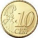 10 евроцентов реверс 1999-2006