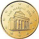 10 евроцентов Сан-Марино
