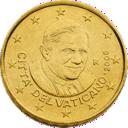 10 евроцентов Ватикан 3 серия