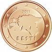 1 евроцент Эстония