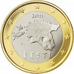 1 евро Эстония
