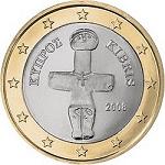 1 евро Кипр