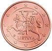 1 евроцент Литва