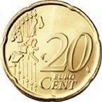 20 евроцентов реверс 1999-2006