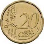 20 евроцентов реверс с 2007