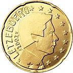20 евроцентов Люксембург