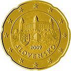 20 евроцентов Словакии