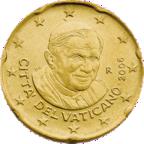 20 евроцентов Ватикан 3 серия