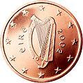 2 евроцента Ирландия