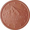 2 евроцента Словакии