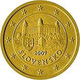 50 евроцентов Словакии