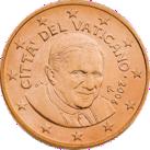5 евроцентов Ватикан 3 серия
