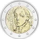 2 евро Финляндия 2012 год 150 лет со дня рождения художницы Хелены Шерфбек