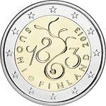 2 евро Финляндия 2013 год 150 лет Сейму 1863 года