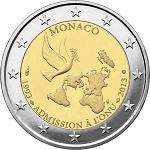2 евро Монако 2013 год 20 лет со дня вступления Монако в ООН
