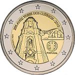 2 евро Португалия 2013 год 250 лет башне Клеригуш
