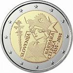 2 евро Словения 2014 год 600 лет со дня коронации Барбары Цилли