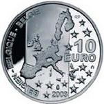 10 евро Бельгия 2003 г. Жорж Сименон