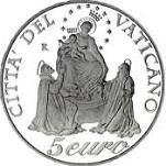 5 евро Ватикан 2003 год Четки