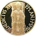20 евро Ватикан 2005 год Святой источник