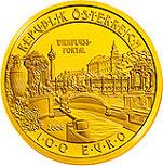 100 евро Австрия 2006 год Венские речные ворота